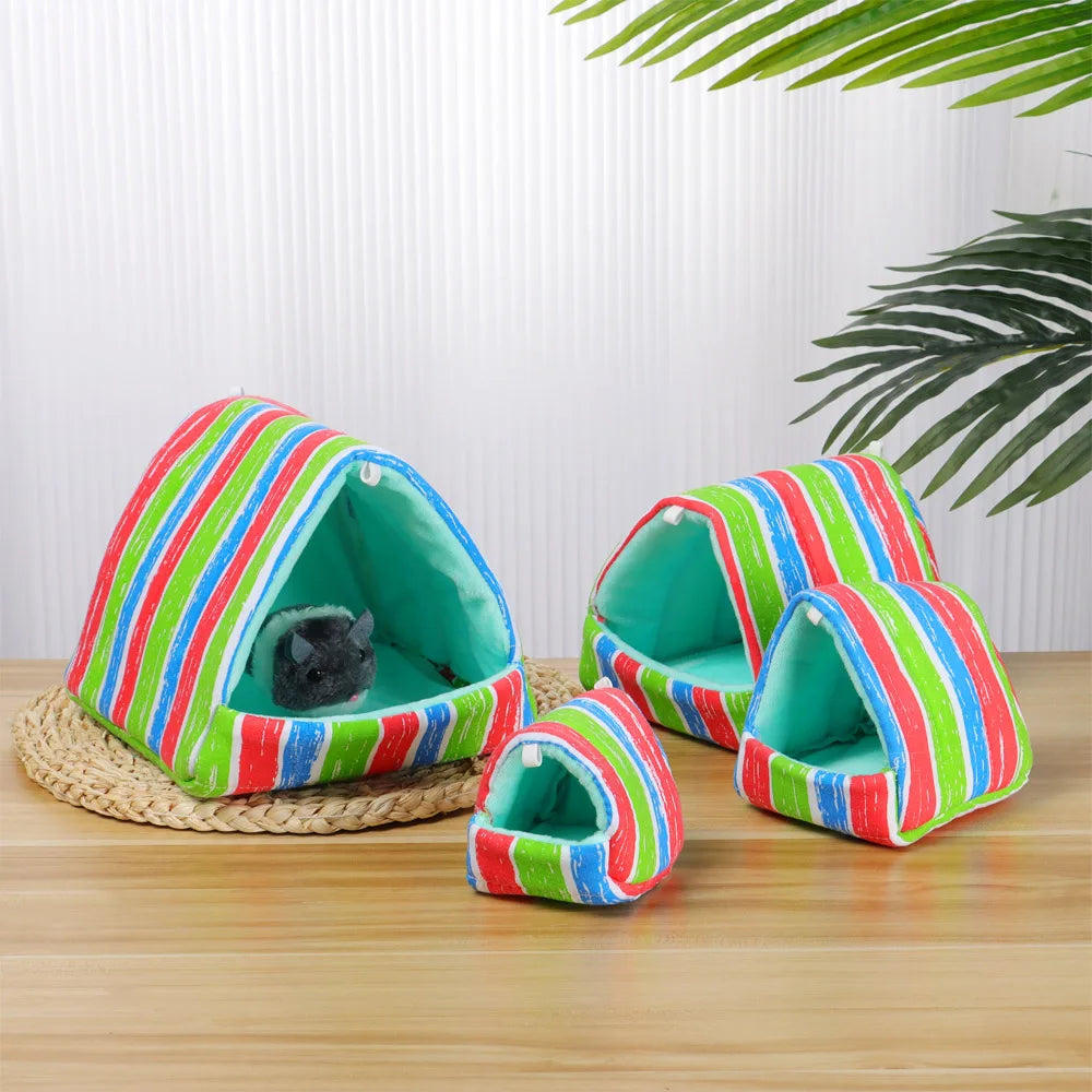 Small Animal Pet Sleeping Bed Hamster,dog smal ,extra small.dogs baybe House Winter Warm Soft Mat