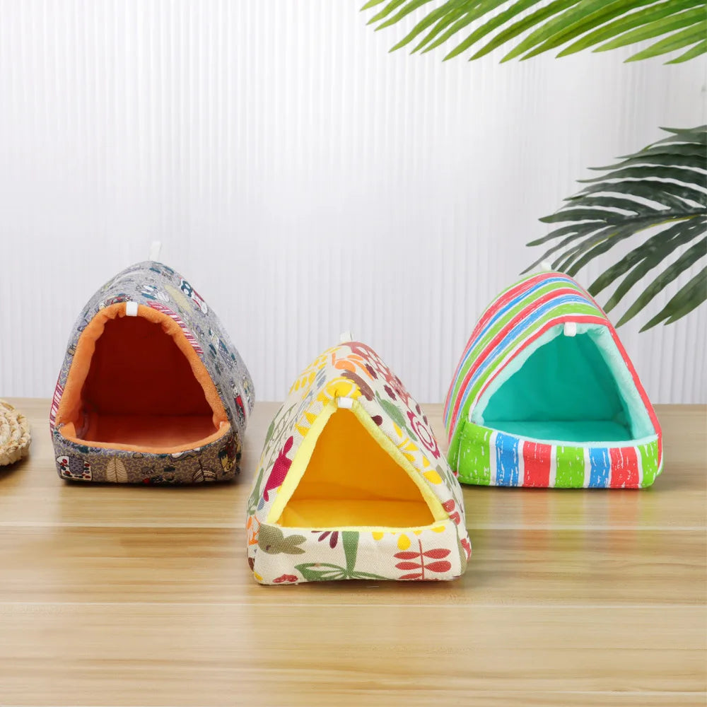 Small Animal Pet Sleeping Bed Hamster,dog smal ,extra small.dogs baybe House Winter Warm Soft Mat