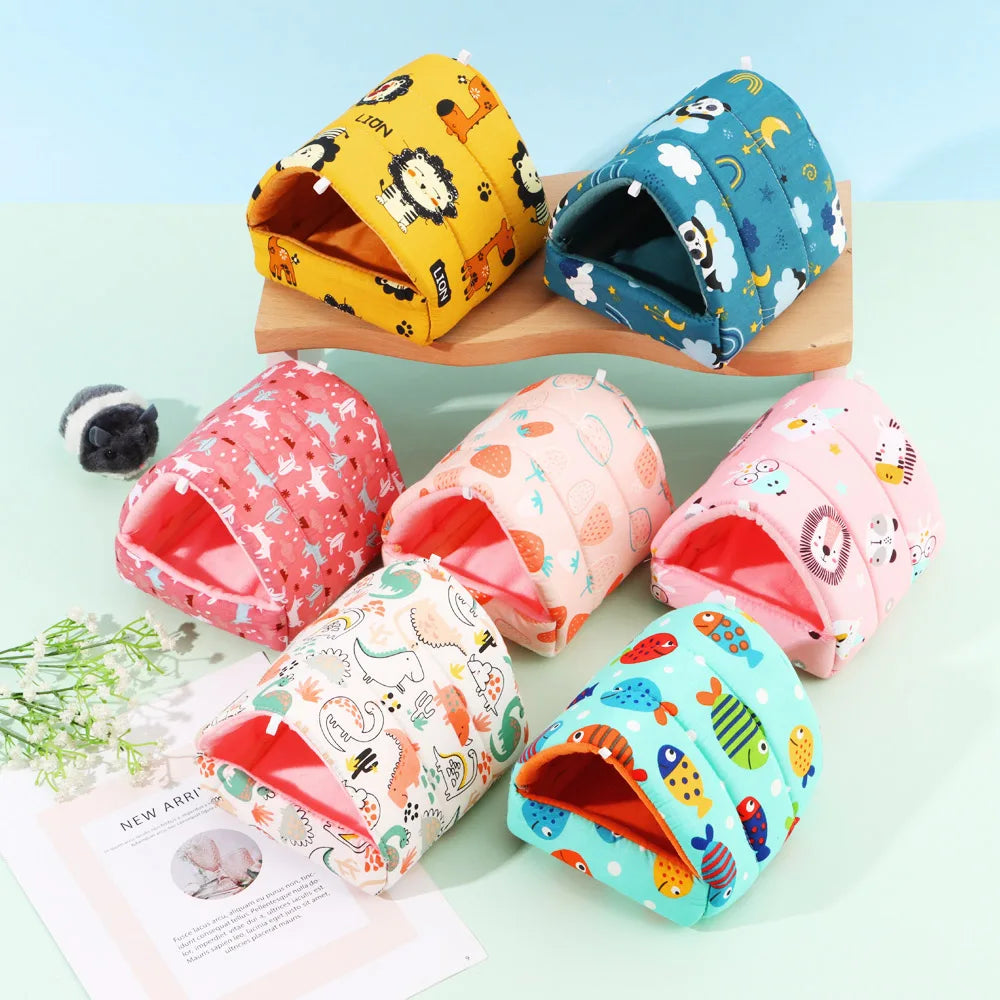 Small Animal Pet Sleeping Bed Hamster,dog smal ,extra small.dogs baybe House Winter Warm Soft Mat