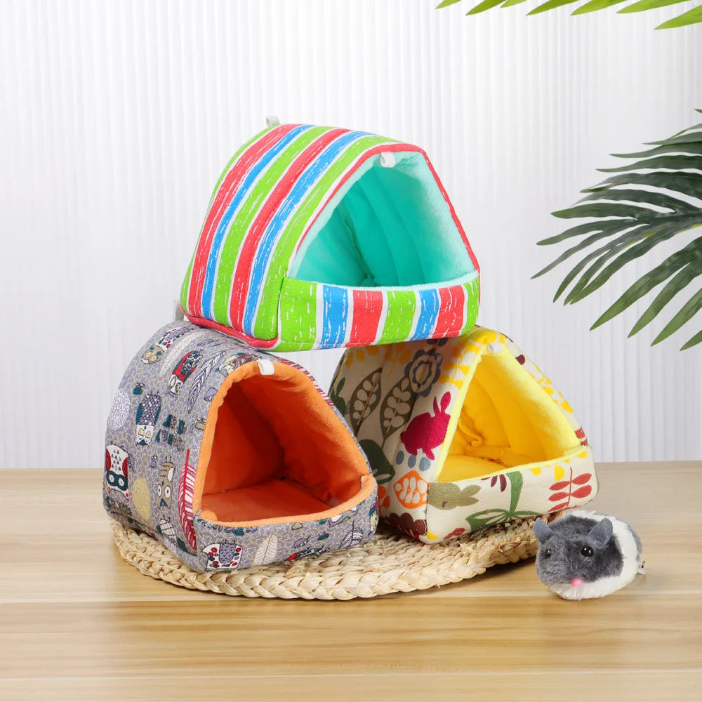 Small Animal Pet Sleeping Bed Hamster,dog smal ,extra small.dogs baybe House Winter Warm Soft Mat
