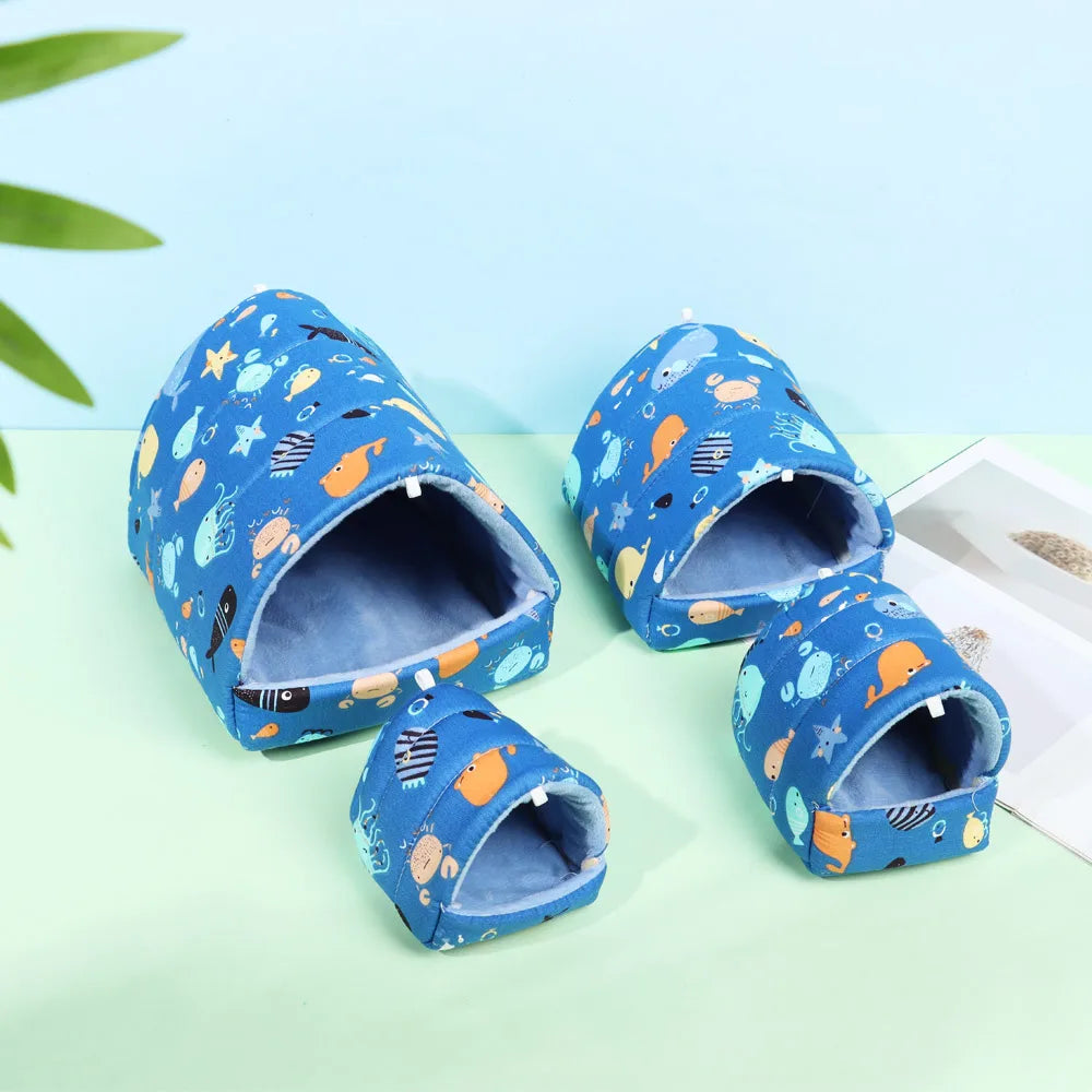 Small Animal Pet Sleeping Bed Hamster,dog smal ,extra small.dogs baybe House Winter Warm Soft Mat
