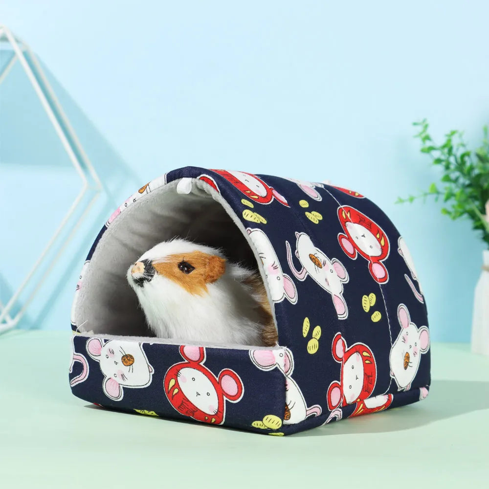 Small Animal Pet Sleeping Bed Hamster,dog smal ,extra small.dogs baybe House Winter Warm Soft Mat