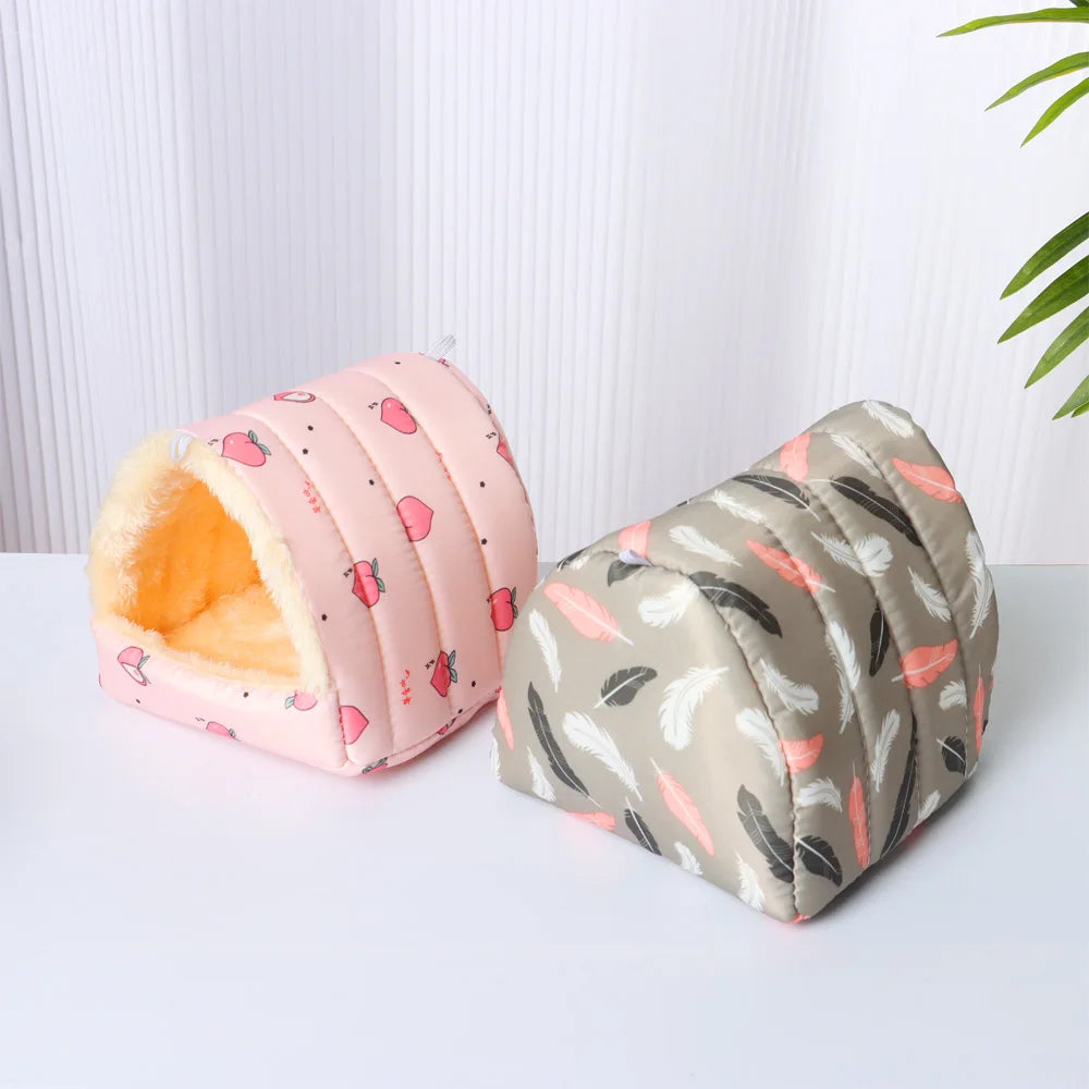 Small Animal Pet Sleeping Bed Hamster,dog smal ,extra small.dogs baybe House Winter Warm Soft Mat