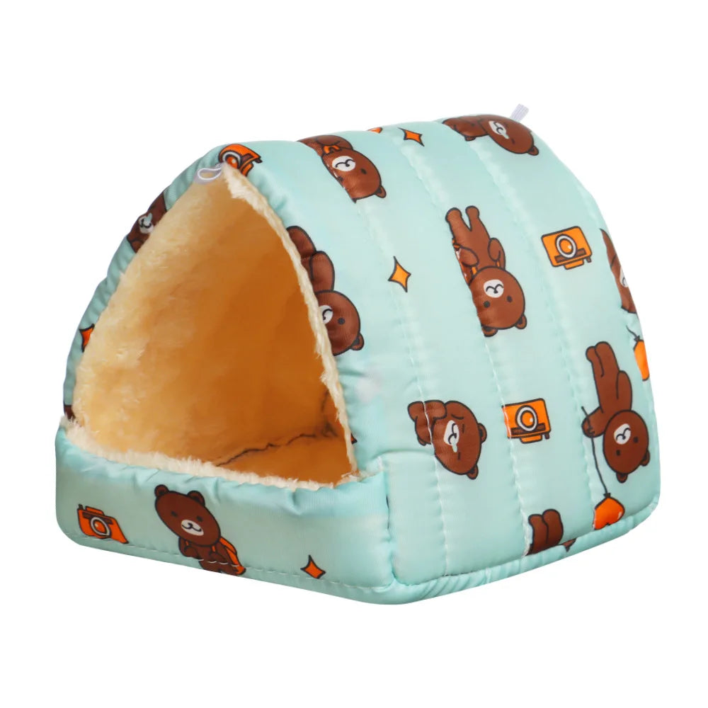 Small Animal Pet Sleeping Bed Hamster,dog smal ,extra small.dogs baybe House Winter Warm Soft Mat