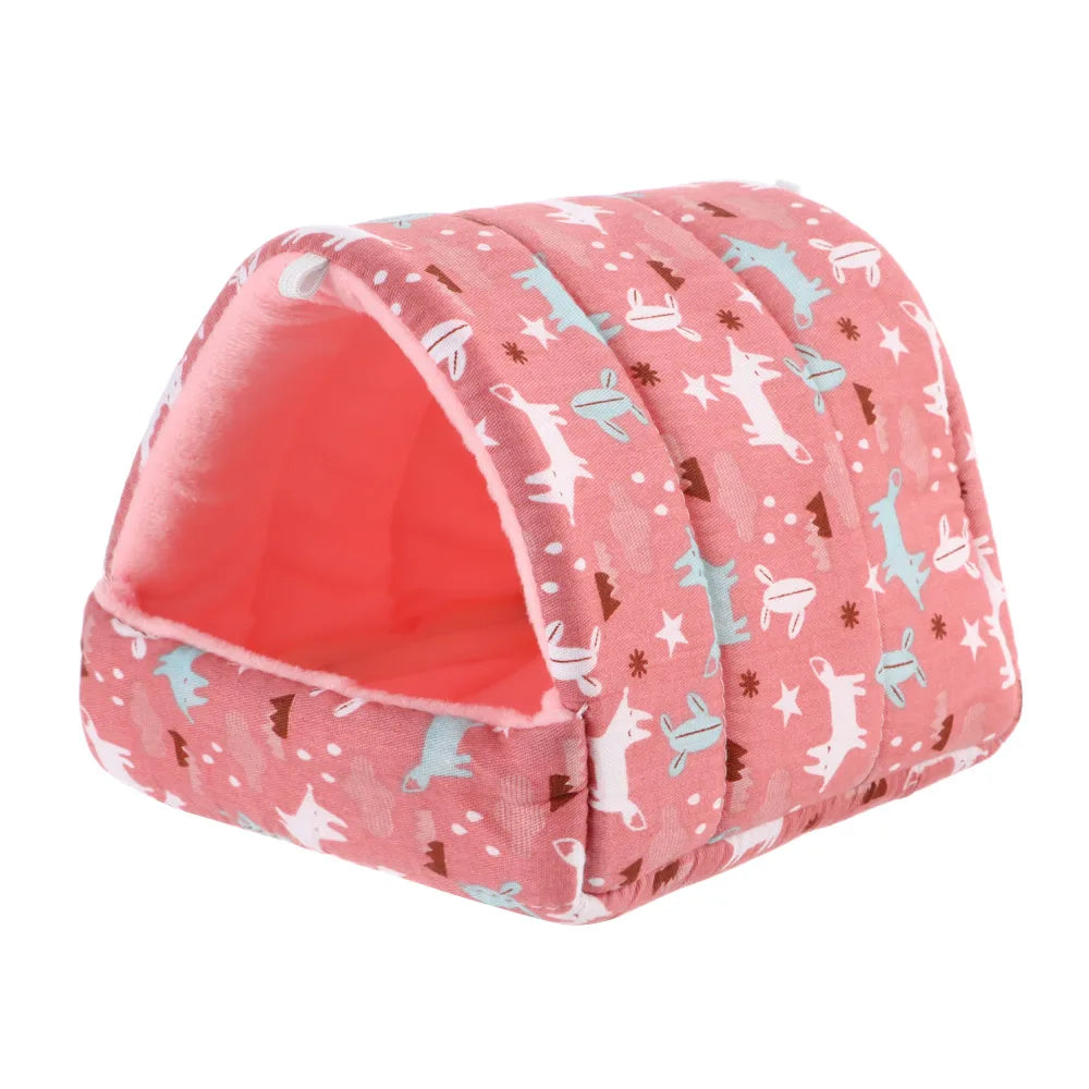 Small Animal Pet Sleeping Bed Hamster,dog smal ,extra small.dogs baybe House Winter Warm Soft Mat