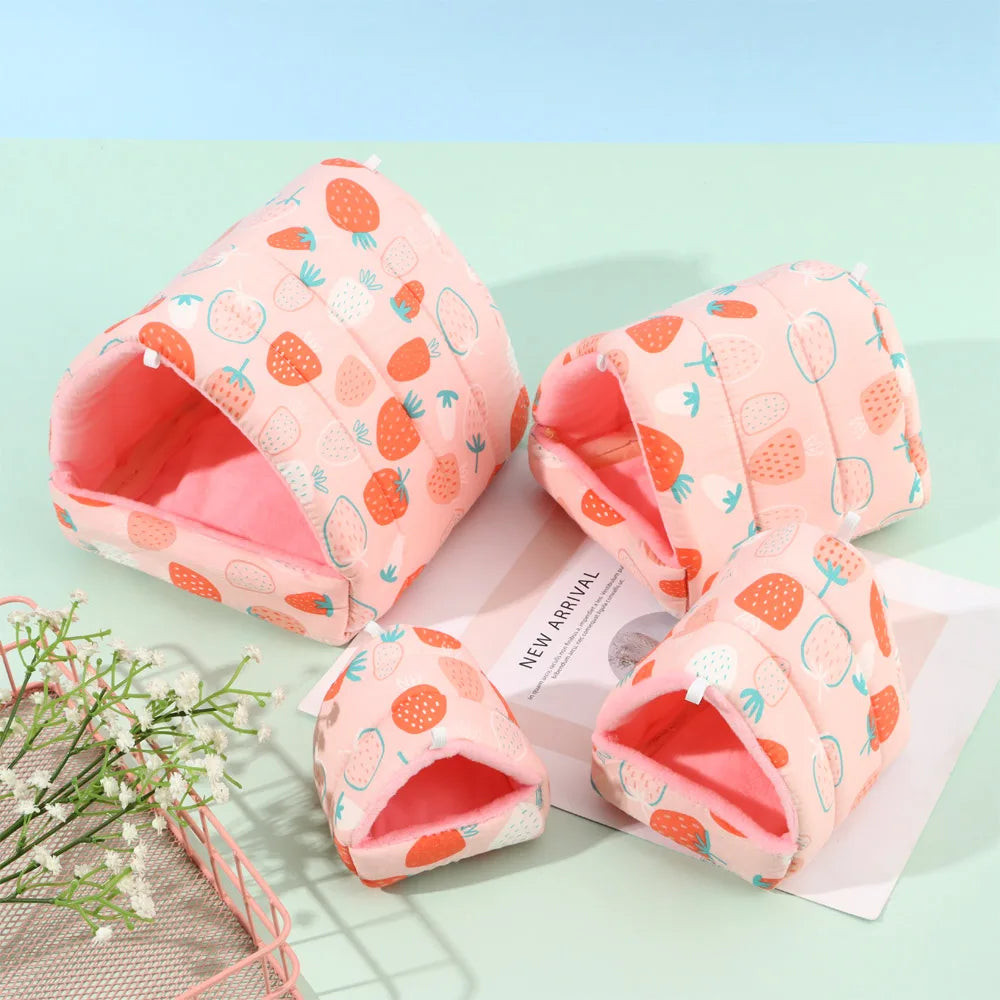 Small Animal Pet Sleeping Bed Hamster,dog smal ,extra small.dogs baybe House Winter Warm Soft Mat