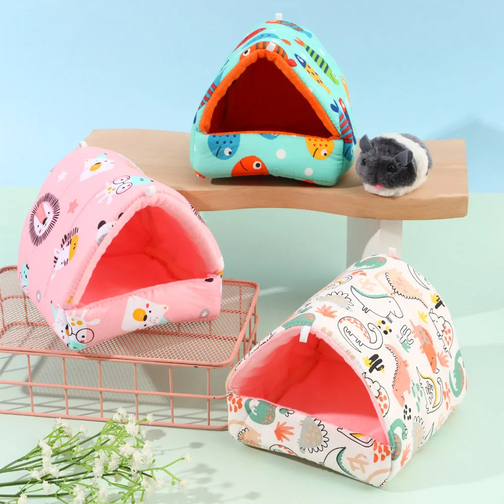 Small Animal Pet Sleeping Bed Hamster,dog smal ,extra small.dogs baybe House Winter Warm Soft Mat
