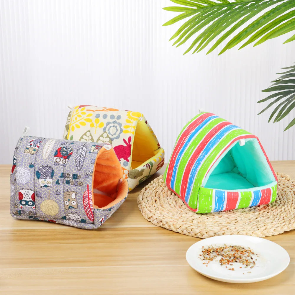 Small Animal Pet Sleeping Bed Hamster,dog smal ,extra small.dogs baybe House Winter Warm Soft Mat