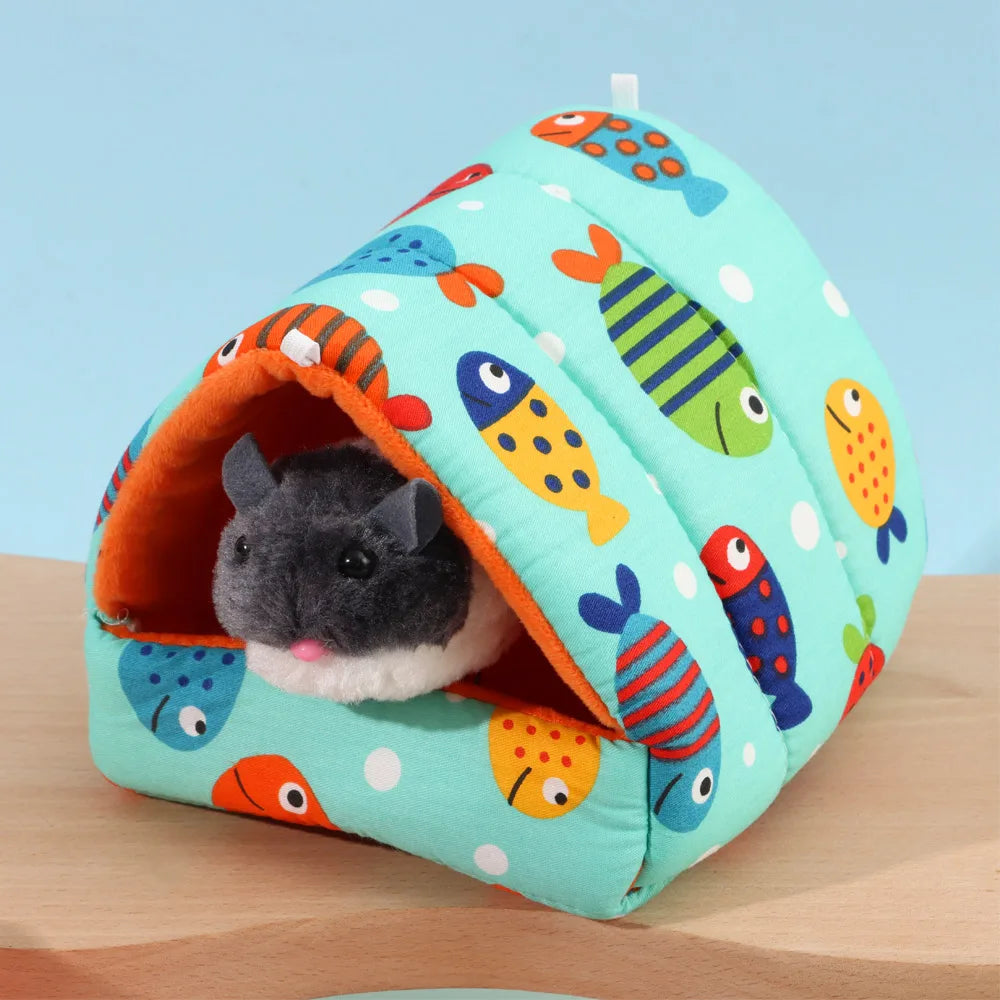 Small Animal Pet Sleeping Bed Hamster,dog smal ,extra small.dogs baybe House Winter Warm Soft Mat
