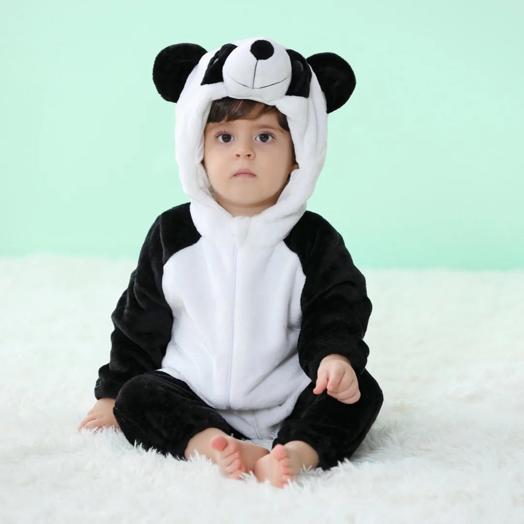 Bebê Kigurumi Stitch Unicórnio Coelho Desenho Animado Macacão Pijamas Infantis Animais Macacão Meninas Meninos Cosplay Pijama Traje Para O Natal