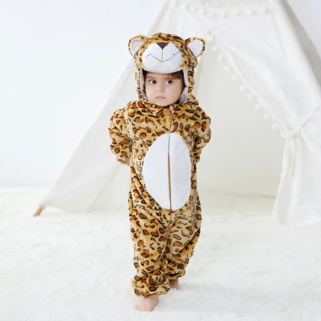 Bebê Kigurumi Stitch Unicórnio Coelho Desenho Animado Macacão Pijamas Infantis Animais Macacão Meninas Meninos Cosplay Pijama Traje Para O Natal