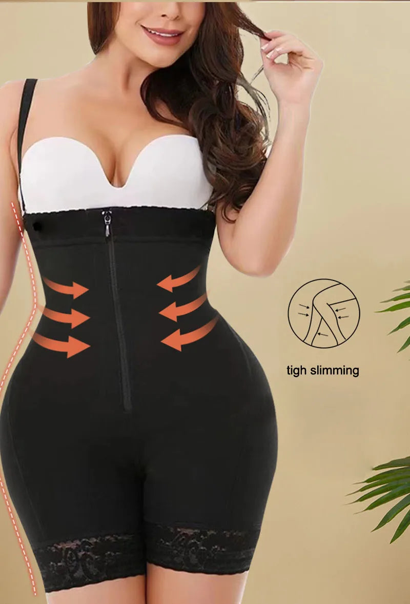 Cintas Colombiana Girdle Full Body Shaper Lift Up Butt Lifter Bodysuits Tummy Control Panties Waist Trainer Thigh Slimmer
