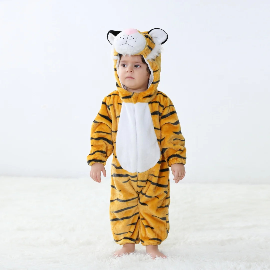 Bebê Kigurumi Stitch Unicórnio Coelho Desenho Animado Macacão Pijamas Infantis Animais Macacão Meninas Meninos Cosplay Pijama Traje Para O Natal
