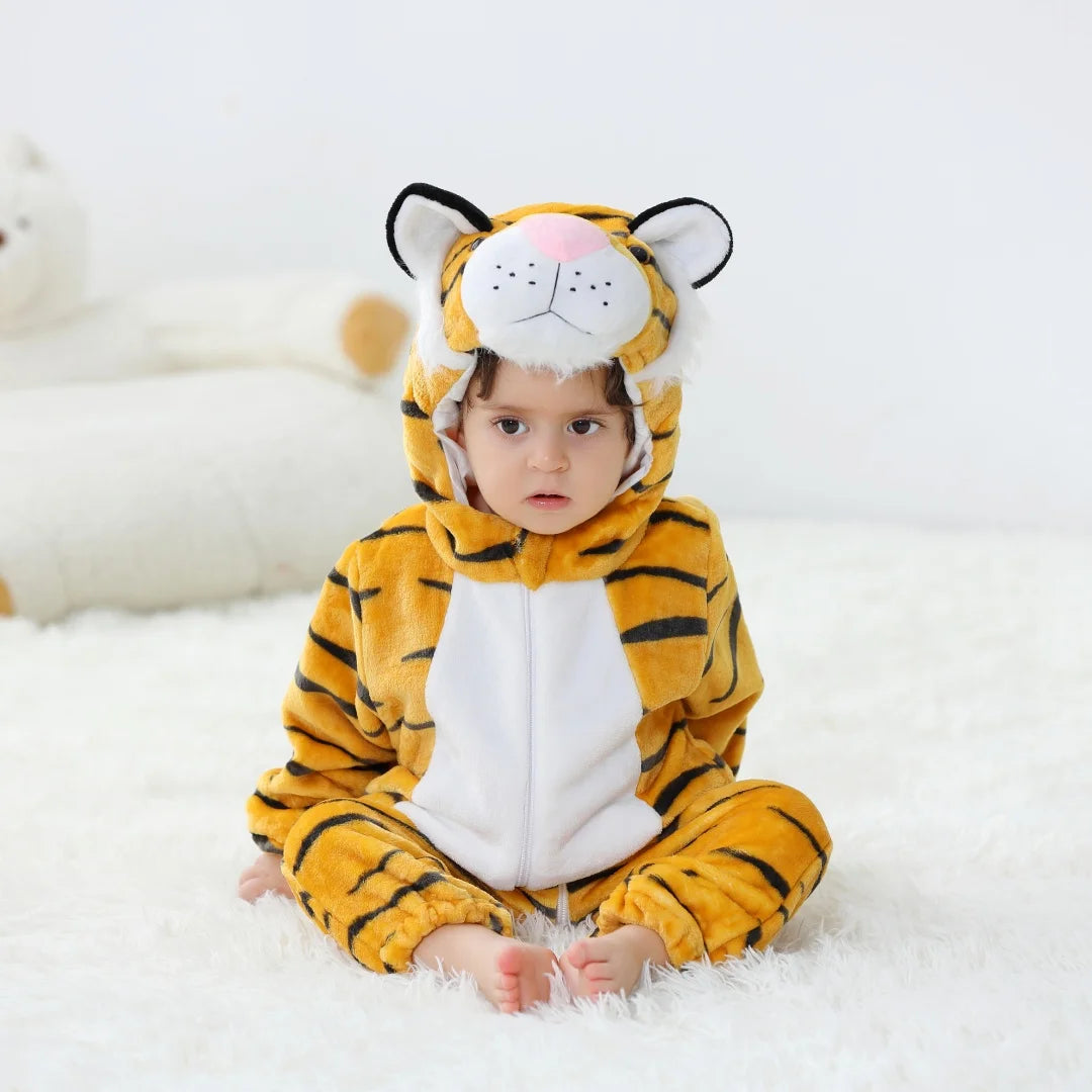 Bebê Kigurumi Stitch Unicórnio Coelho Desenho Animado Macacão Pijamas Infantis Animais Macacão Meninas Meninos Cosplay Pijama Traje Para O Natal