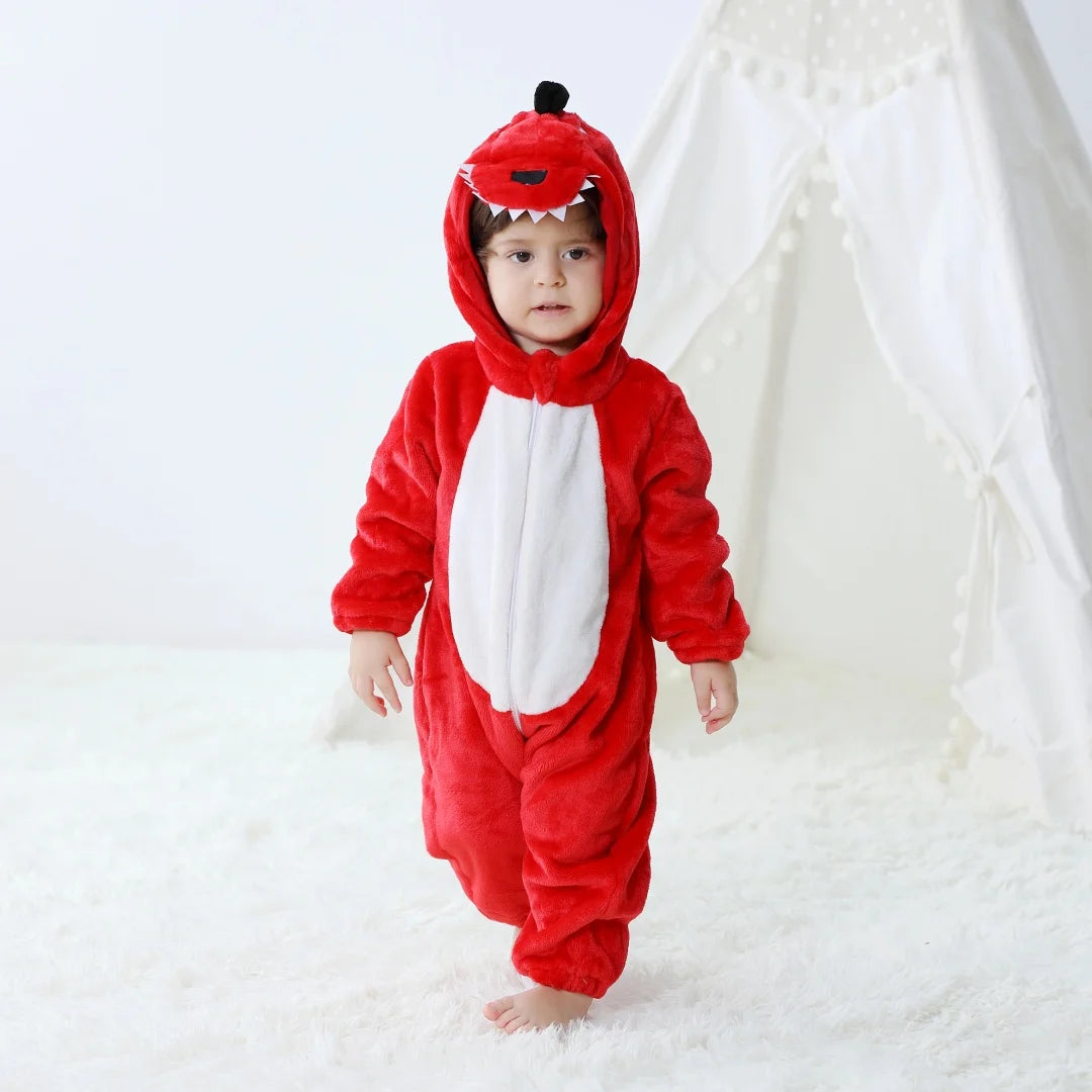 Bebê Kigurumi Stitch Unicórnio Coelho Desenho Animado Macacão Pijamas Infantis Animais Macacão Meninas Meninos Cosplay Pijama Traje Para O Natal