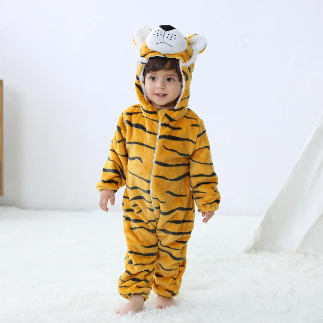 Bebê Kigurumi Stitch Unicórnio Coelho Desenho Animado Macacão Pijamas Infantis Animais Macacão Meninas Meninos Cosplay Pijama Traje Para O Natal