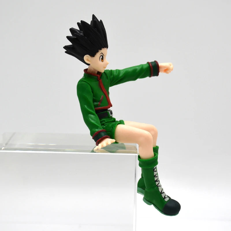 13cm Hunter x Hunter Gon Freecss Anime Figure Alluka Zoldyck Action Figure Chrollo Lucilfer/Kurapika Figurine Model Toys Gift