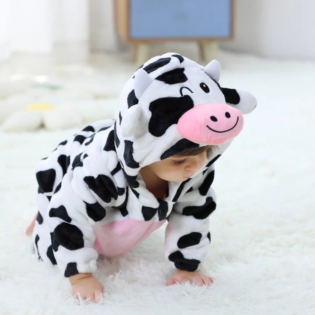 Bebê Kigurumi Stitch Unicórnio Coelho Desenho Animado Macacão Pijamas Infantis Animais Macacão Meninas Meninos Cosplay Pijama Traje Para O Natal