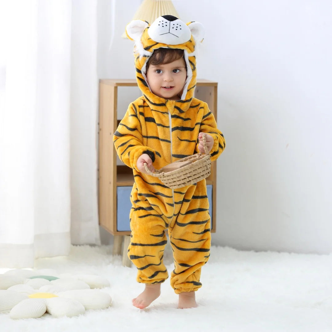 Bebê Kigurumi Stitch Unicórnio Coelho Desenho Animado Macacão Pijamas Infantis Animais Macacão Meninas Meninos Cosplay Pijama Traje Para O Natal