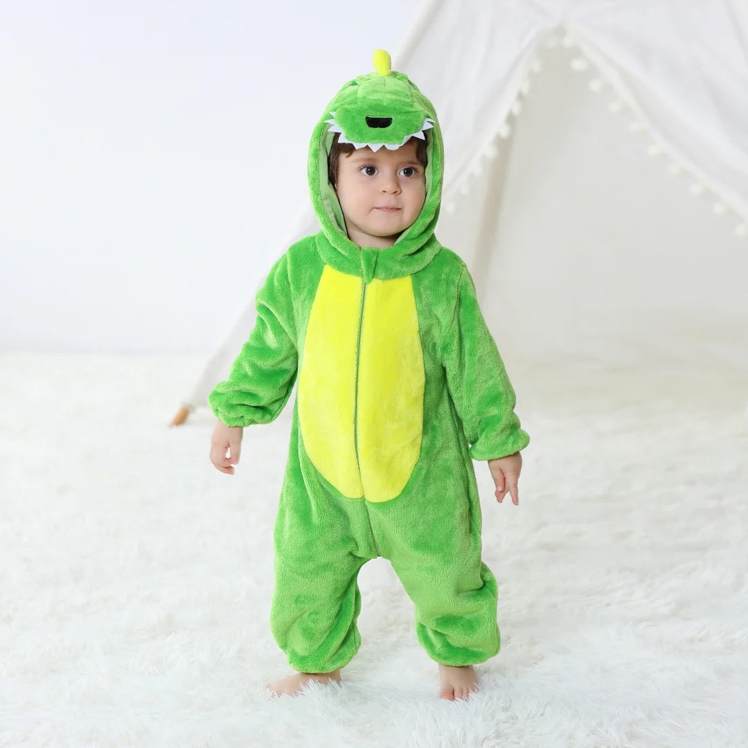 Bebê Kigurumi Stitch Unicórnio Coelho Desenho Animado Macacão Pijamas Infantis Animais Macacão Meninas Meninos Cosplay Pijama Traje Para O Natal