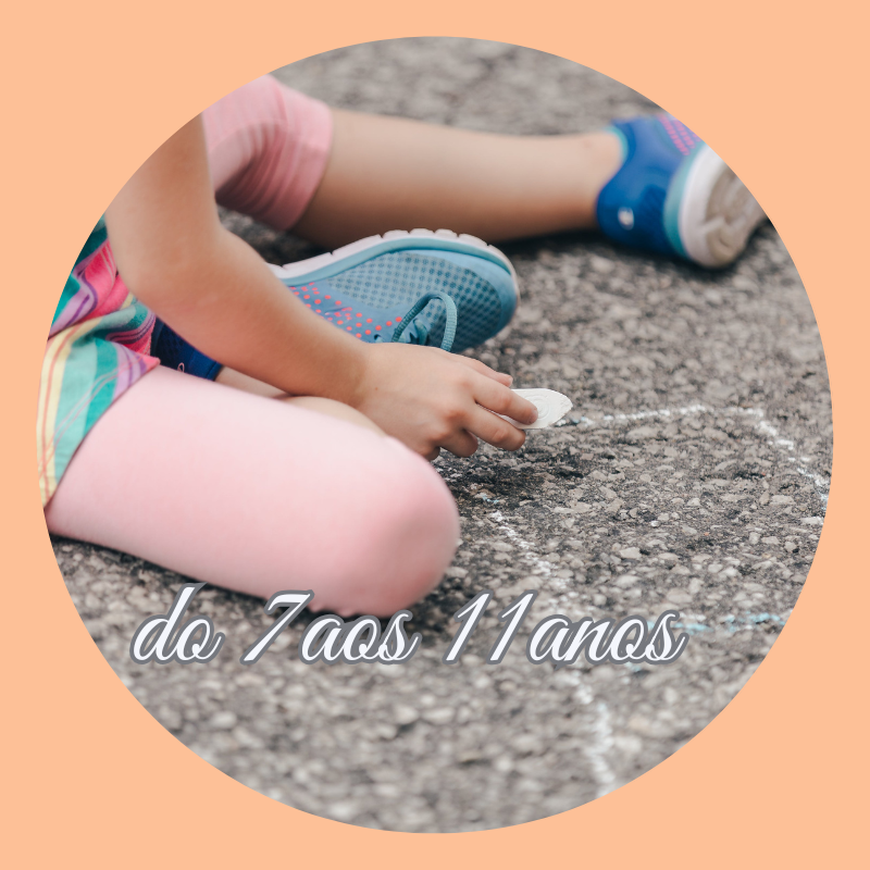 Crianças dos 7  aos 11 anos