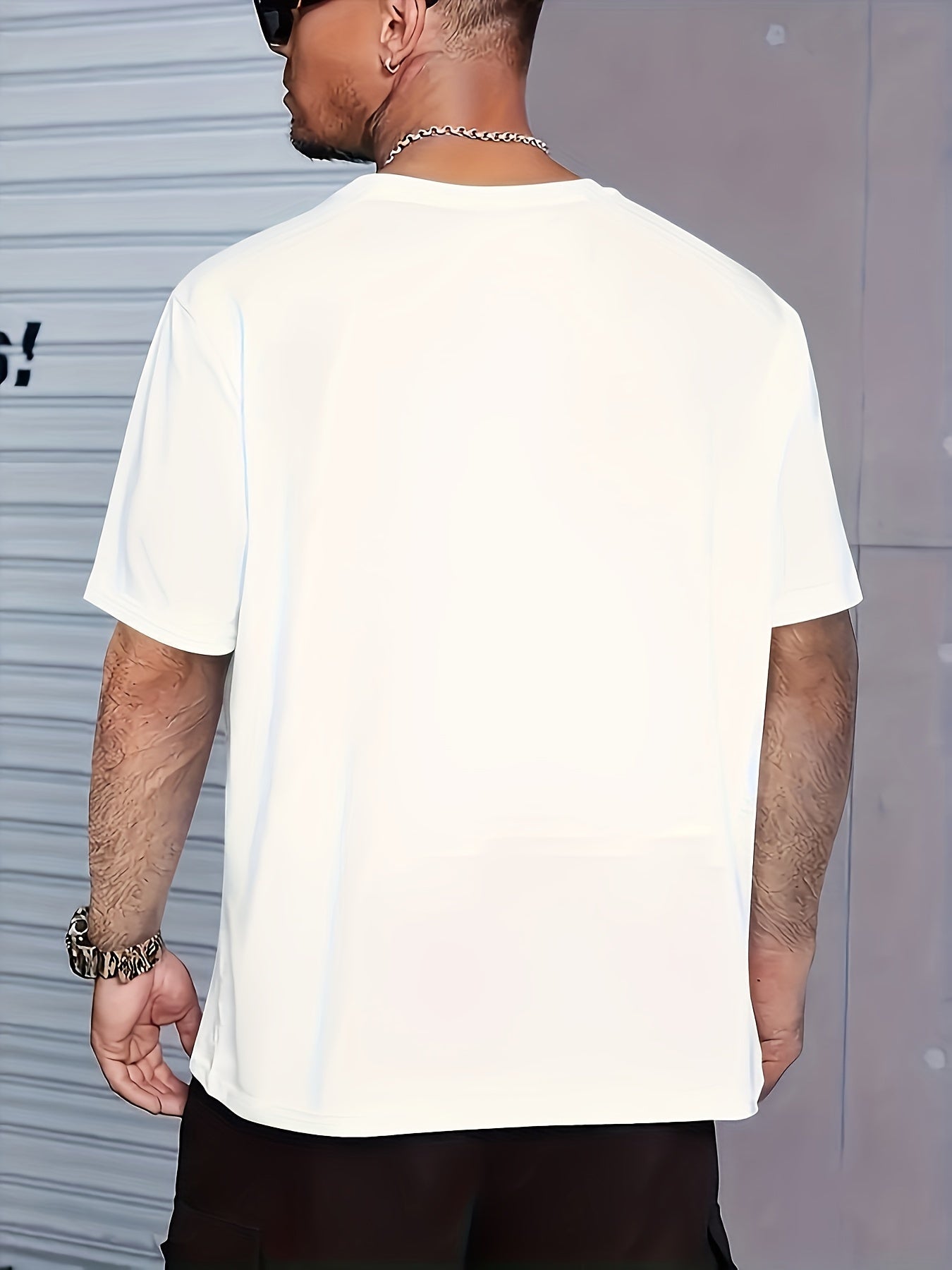 Men's T-Shirt -Boston Est. 1997 Graphic  100% Cotton, Casual Crew Neck, Short Sleeve, White with Green & Black Print, Machine Washable