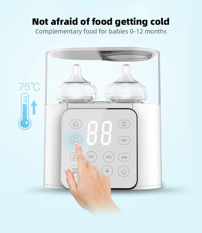 Baby Bottle Warmer Multi function Fast Baby dos  0 meses aos 2 anos Accessories Food Heater Milk Warmer Steriliser with ACcurate Temperature Control                    Seu bebê merece o melhor.  Descubra conforto e estilo.  Feito para você...