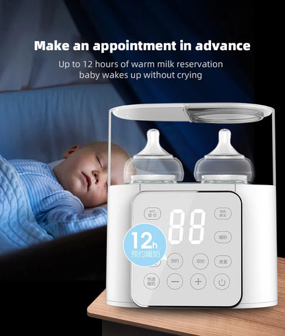 Baby Bottle Warmer Multi function Fast Baby dos  0 meses aos 2 anos Accessories Food Heater Milk Warmer Steriliser with ACcurate Temperature Control                    Seu bebê merece o melhor.  Descubra conforto e estilo.  Feito para você...