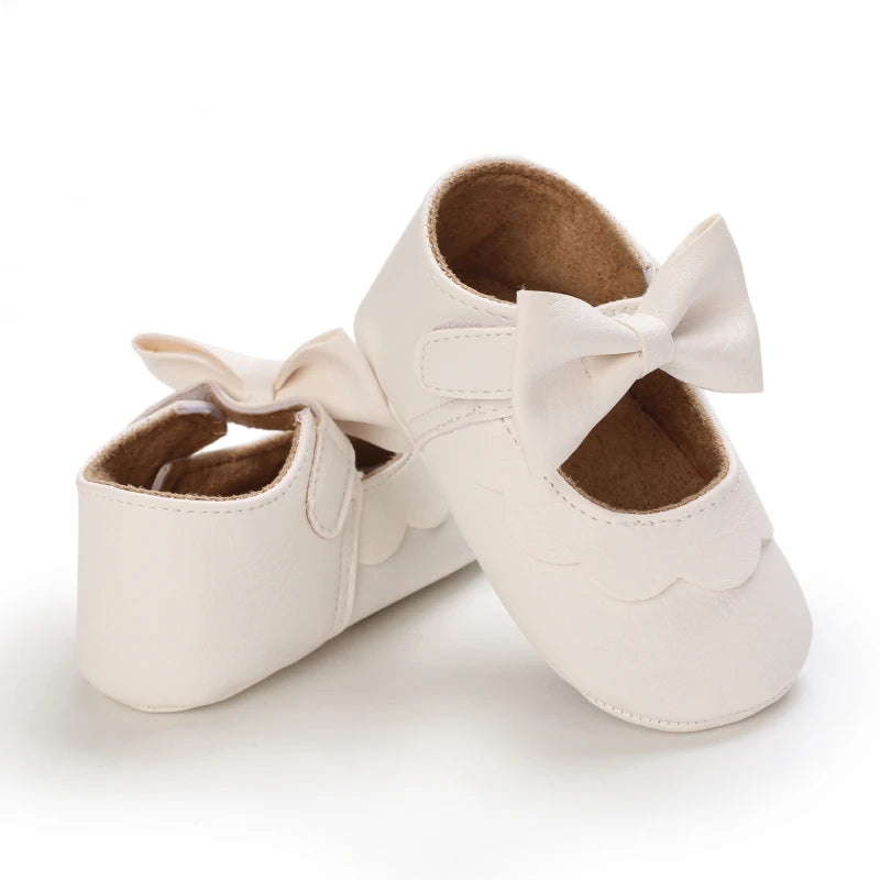 Baby Shoes Girl Rubber Sole Anti-slip Toddler First Walkers Infant Crib Shoes  Girl Moccasins