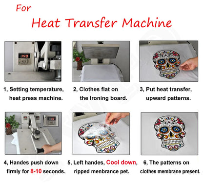 Camisa de bebê para passar roupas, conjunto de animais pequenos, remendos de roupas, novo acessório de vestuário lavável, faça você mesmo, transferência de calor, panda, macaco