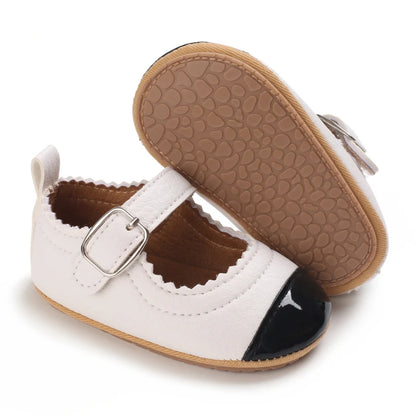 Baby Shoes Girl Rubber Sole Anti-slip Toddler First Walkers Infant Crib Shoes  Girl Moccasins