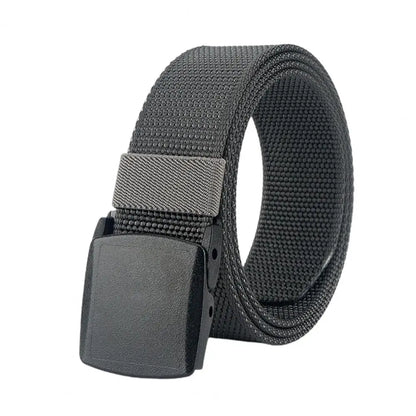Cinto  descontraído para homem com fivela ajustável. Descubra conforto e estilo.  Feito para você...