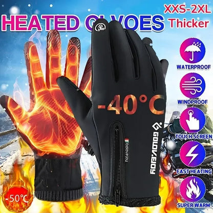 Winter Gloves for  Women Warm Tactical Gloves Touchscreen Waterproof  Non-slip Gloves
