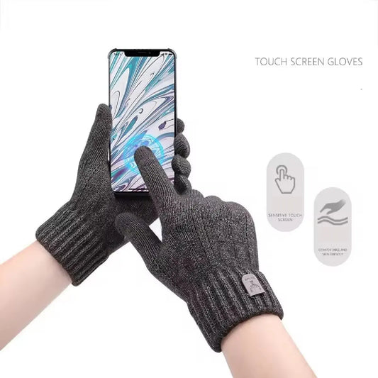 New Men's Warm Gloves Winter Touch Screen.