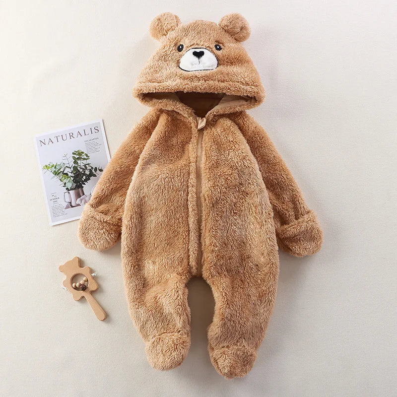 macacao   de inverno super quentinho  para menino e menina com capuz e macacão completo com pés