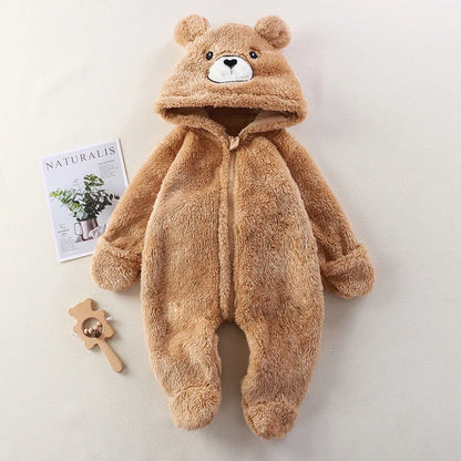 macacao   de inverno super quentinho  para menino e menina com capuz e macacão completo com pés