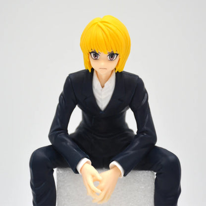 13cm Hunter x Hunter Gon Freecss Anime Figure Alluka Zoldyck Action Figure Chrollo Lucilfer/Kurapika Figurine Model Toys Gift