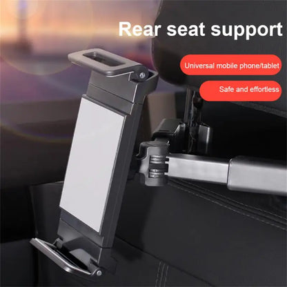 Car Headrest Tablet Mount Holder 360 Degree Rotating for iPad  Stand    Auto Rear Seat Pillow Bracket  Travel Portable Road Trip