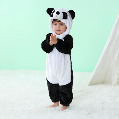 Bebê Kigurumi Stitch Unicórnio Coelho Desenho Animado Macacão Pijamas Infantis Animais Macacão Meninas Meninos Cosplay Pijama Traje Para O Natal