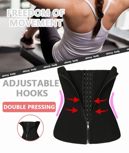 Faixa cinta Control Waist Slimming Belt Weight Loss Waist Trainer Body Shaper Corset Belly Sheath Tummy Trimmer Cincher Sports