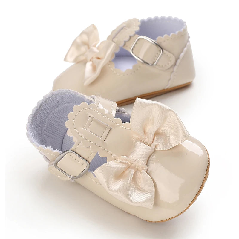 Baby Shoes Girl Rubber Sole Anti-slip Toddler First Walkers Infant Crib Shoes  Girl Moccasins