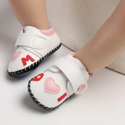 Baby Shoes Girl Rubber Sole Anti-slip Toddler First Walkers Infant Crib Shoes  Girl Moccasins