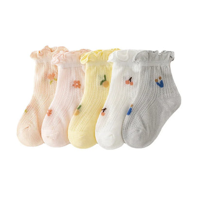 3Pair/ meias Newborn Baby oSocks Summer Thin Casual Kids' Baby de  0 meses a 12 meses                    Seu bebê merece o melhor.  A escolha perfeita para o dia a dia.  Ideal para momentos especiais..  Seu bebê merece.