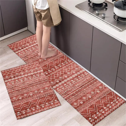 Kitchen Floor Mat Bedroom Living Room Long Bedside Area Rug Hallway Soft Washable Carpet Anti Slip Bathroom Entrance Doormat
