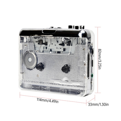 USB Music Player USB MP3 Converter Walkman MP3 for Laptop PCCassette Tape to CD Headphone Travel