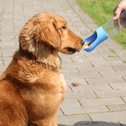 Portable Dog Water Bottle Cat Food Bowl Pet Water Cup Container For Small Large Dogs Travel Walking Puppy Labrodor Drinking Bowl