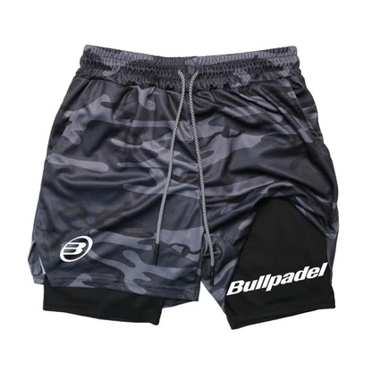 New Men's Sport Shorts Summer Male Breathable Shorts Quick-Drying, Outdoor Running Sportwear comprotecao em lycra
