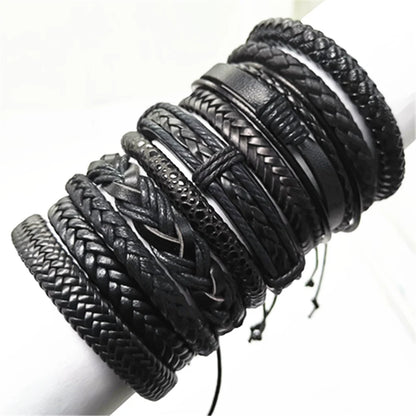 psk de 10 pulseiras  feitas a mão e elaborada com material de excelente categoria com couro verdadeiro.
