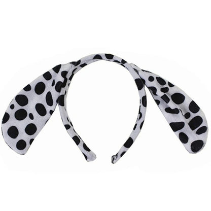 tiara Girls Cute Cow Giraffe Elephant Monkey Headband Kawaii Soft Cat Bear Tiger Panda Ears Headpiece Performance Birthday Party Wear