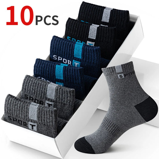5 pares de meias de algodão tecido repiravel para homens, Descubra conforto e estilo.  Feito com carinho e qualidade para você.  Feito com carinho e qualidade para você.  Perfeito para seu dia.